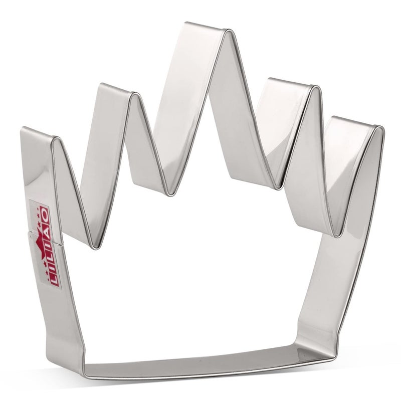 LILIAO Kings Crown Cookie Cutter  42 x 39  Stainless Steel