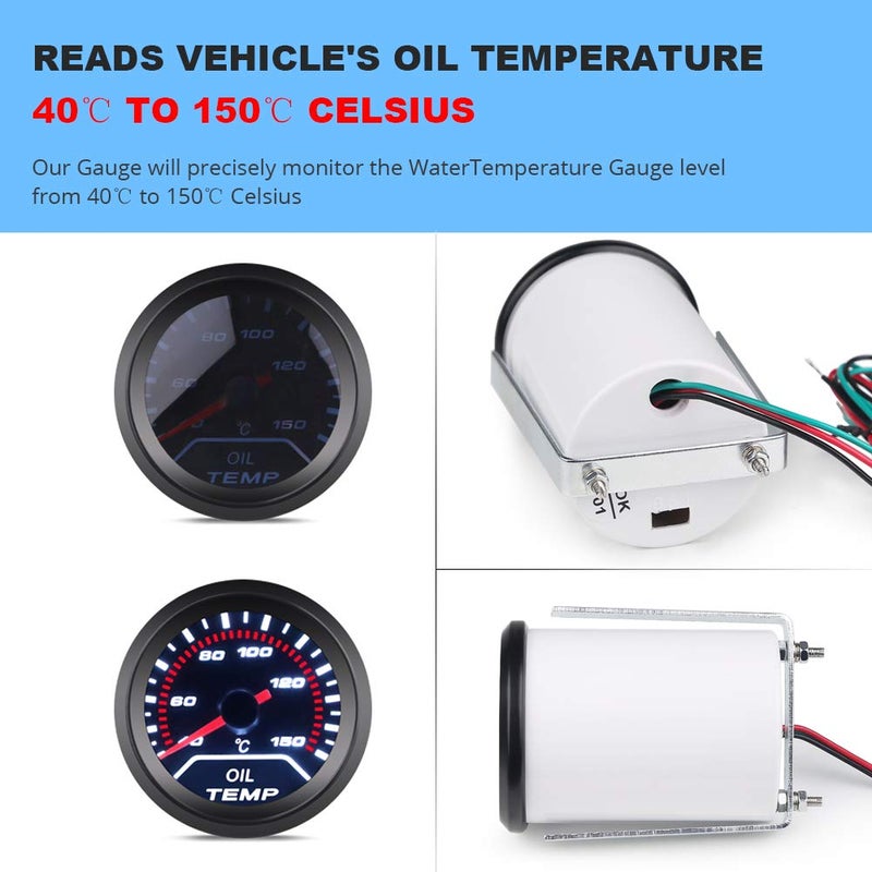 Waterwich مجموعة مقياس درجة حرارة الزيت WATERWICH 40-150°C - Image 2