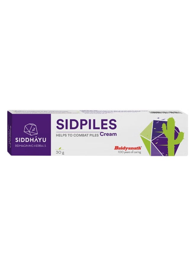 SIDDHAYU SIDPILES CREAM 30GM - Image 2