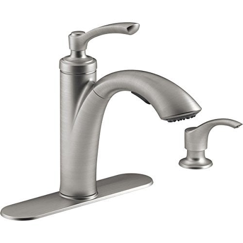 Kohler KR29670SDVS Linwood Kitchen Sink Faucet Vibrant Stainless - Image 1