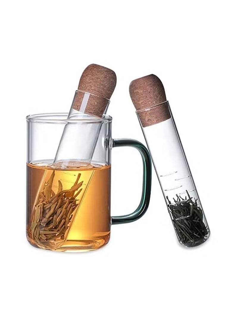 Universal Glass Tea And Coffee Strainer Tea Infuser Drinkware Tools ReusableTea Filter 3-15cm for Loose Tea Leaves Brewing Soaking Glass Strainer 