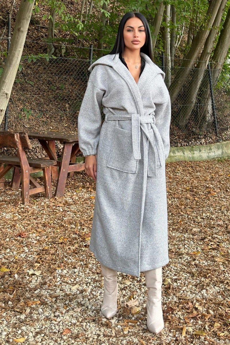 Weshaya Coat Women Grey - Image 5