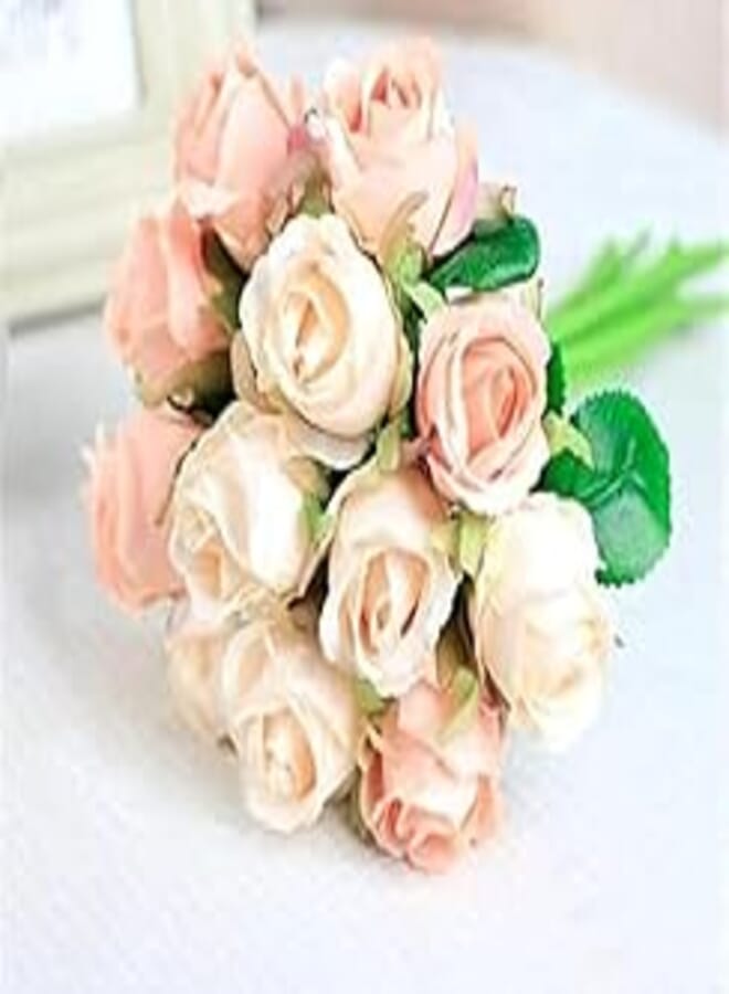 Artificial flower bouquet for wedding