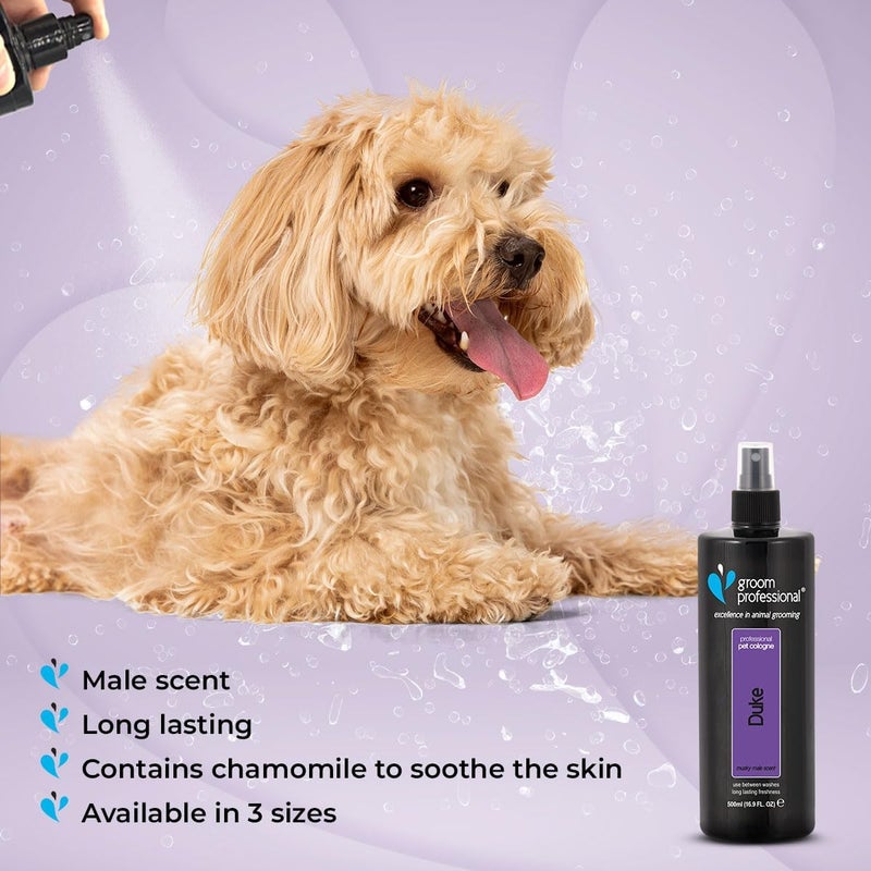 Groom Professional Duke Pet Cologne - Musk Scent, 500ml - Image 4
