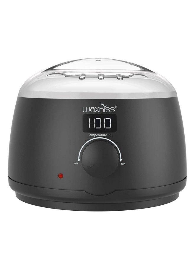 waxkiss Wax Warmer Digital Wax Warmer For Professional Hair Removal With Seethrough Lid And 14Oz Wax Pot - Image 1