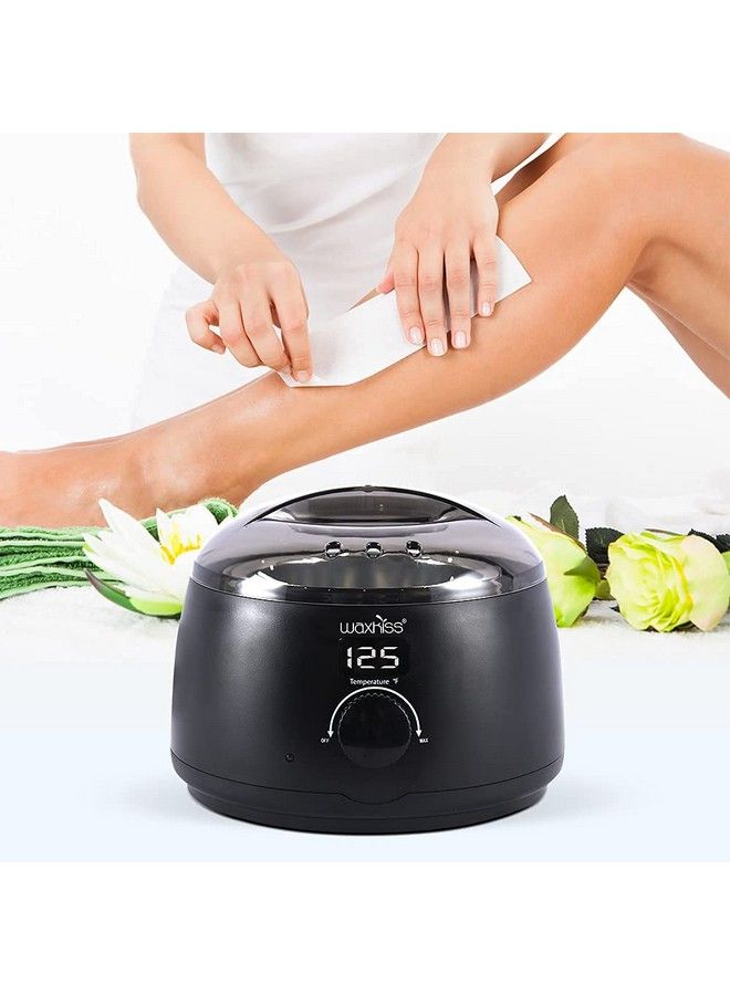 waxkiss Wax Warmer Digital Wax Warmer For Professional Hair Removal With Seethrough Lid And 14Oz Wax Pot - Image 3