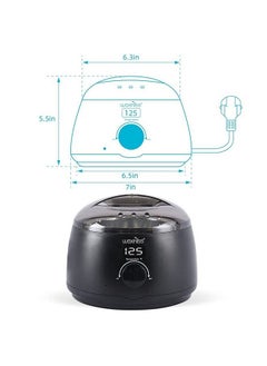 waxkiss Wax Warmer Digital Wax Warmer For Professional Hair Removal With Seethrough Lid And 14Oz Wax Pot  - Image 4