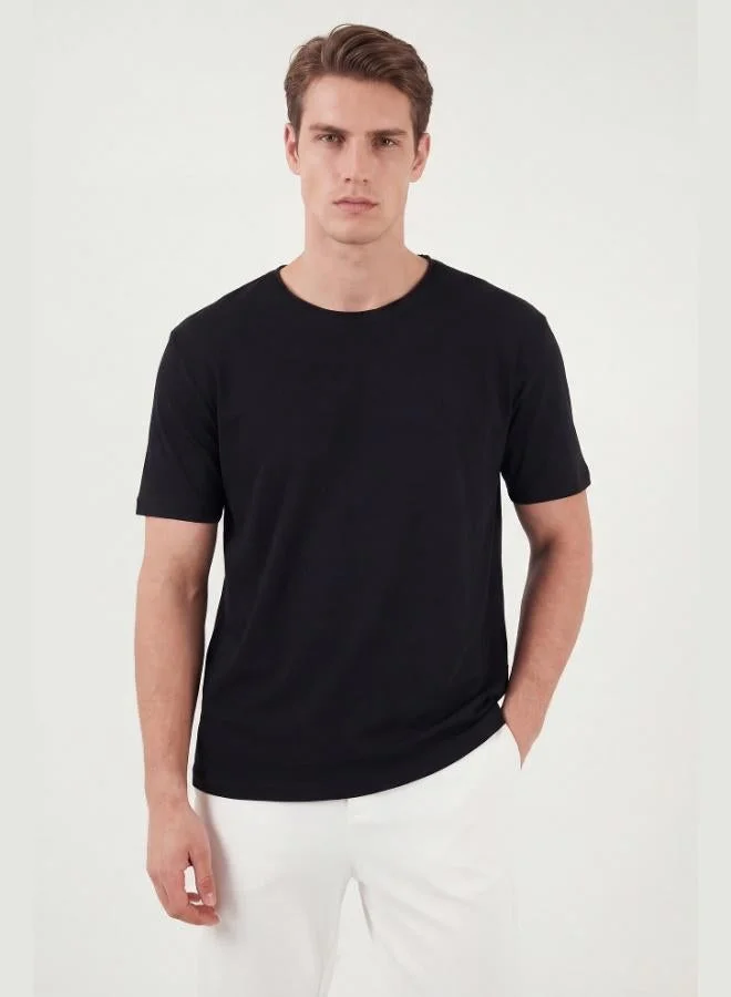 Buratti Buratti Cotton Regular Fit Crew Neck T-Shirt Men's T-SHIRT 5904074