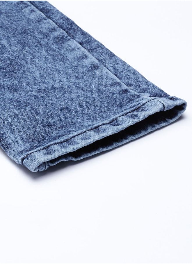 The Indian Garage Co Men Slim Fit Solid Mid-Rise Stretchable Jeans  - Image 5