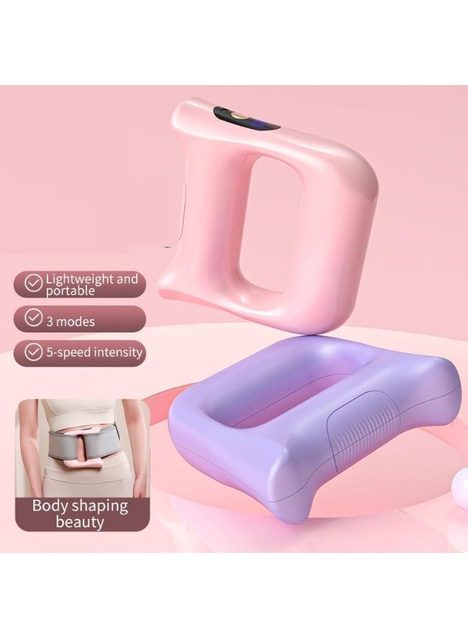 جهاز تدليك لاسلكي على شكل حلقة يعمل بالاهتزاز لتخفيف الألم وتحفيز حرق الدهون، مناسب لجميع مناطق الجسم. - Image 3