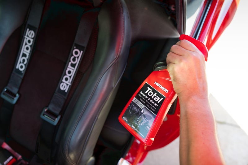 Mothers Total Interior Detailer, 24 oz. â€” Cleans & Protects Dash, Glass, Screens & More, Safe Ammonia-Free Formula Removes Dirt, Oily Film & Fingerprints Without Streaks or Residue (05434) - Image 2
