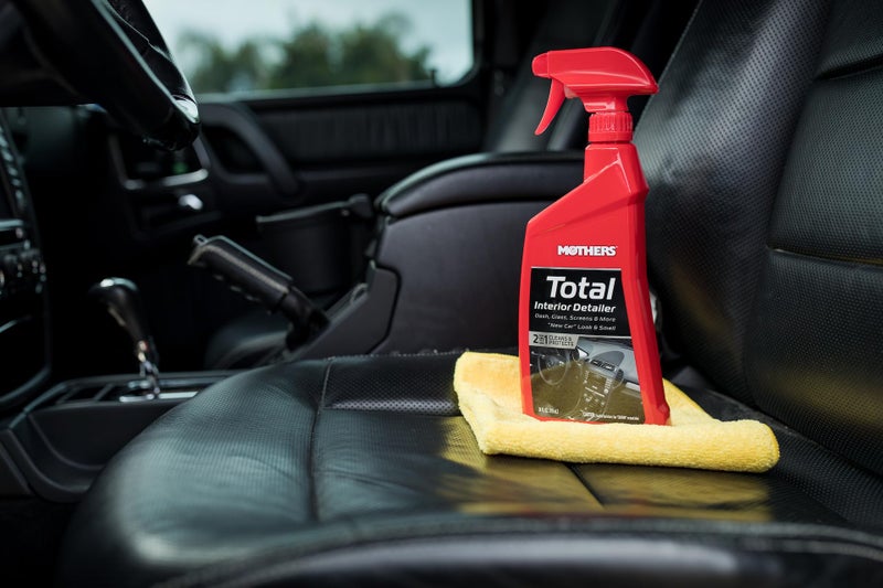 Mothers Total Interior Detailer, 24 oz. â€” Cleans & Protects Dash, Glass, Screens & More, Safe Ammonia-Free Formula Removes Dirt, Oily Film & Fingerprints Without Streaks or Residue (05434) - Image 5