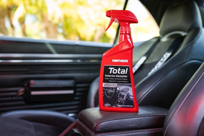 Mothers Total Interior Detailer, 24 oz. â€” Cleans & Protects Dash, Glass, Screens & More, Safe Ammonia-Free Formula Removes Dirt, Oily Film & Fingerprints Without Streaks or Residue (05434) - Image 3
