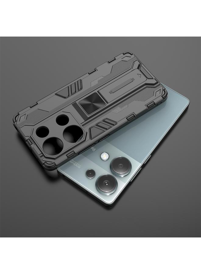 اس-توب جراب لهاتف Redmi Note 13 Pro 4G Supersonic Armor PC Hybrid TPU - Image 5