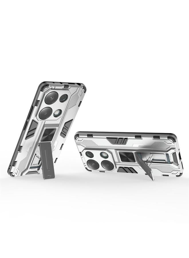 اس-توب جراب لهاتف Redmi Note 13 Pro 4G Supersonic Armor PC Hybrid TPU - Image 3