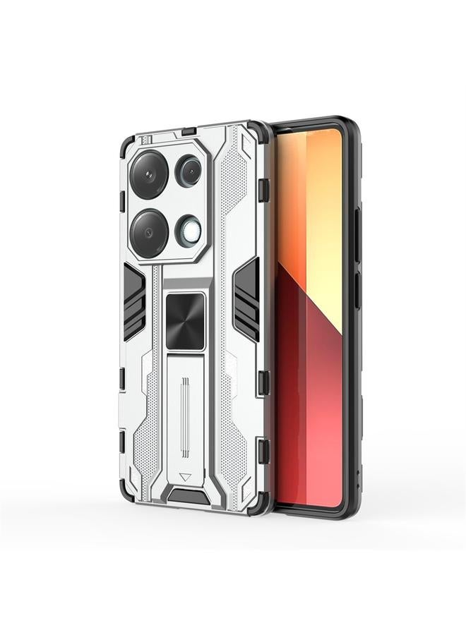 اس-توب جراب لهاتف Redmi Note 13 Pro 4G Supersonic Armor PC Hybrid TPU - Image 1