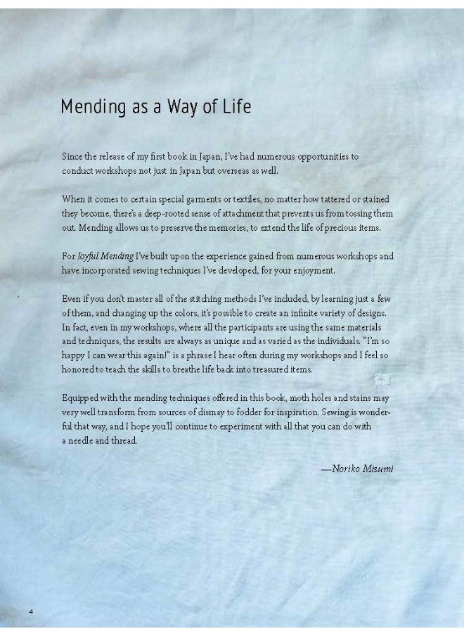Joyful Mending: Beautiful Visible Repairs for the Things We Love  - Image 5