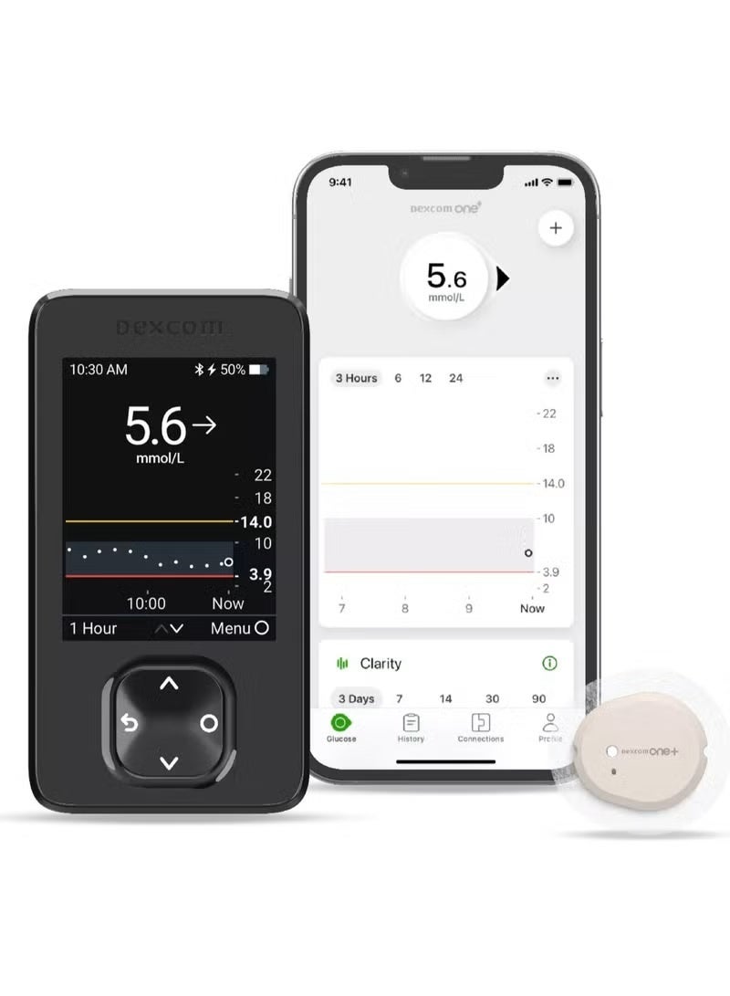 ديكسكوم  عدد 4 مستشعر جلوكوز الدم ديكسكوم ون يُقدم مراقبة مستمرة لمستوى الجلوكوز بدقة وسرية تامة قياس بدون وخز أو مسح أو معايرة مقاوم للماء ( أمريكي الصنع ) - Image 3