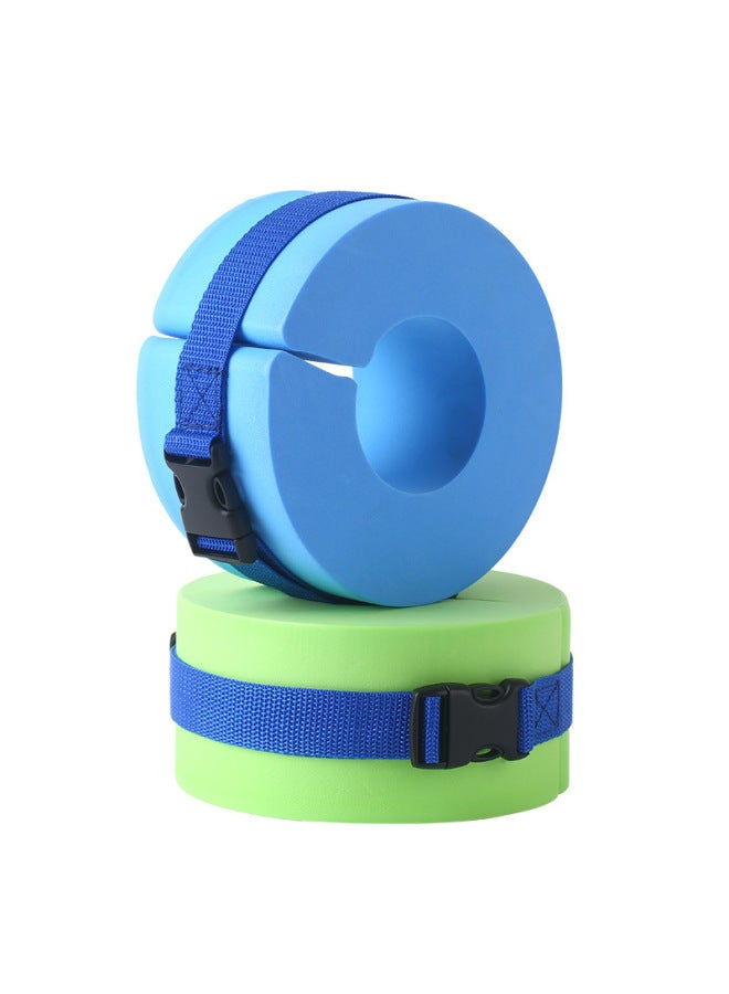 Generic Children's Buoyancy Water Sleeve Equipment Large Buoyancy Swimming Ring Arm Ring Adult Leggings Floating Ring Supplies Swimming-Color:Blue - Image 4