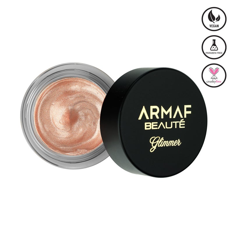 Armaf Beaute Glimmer Jelly Highlighter Vega, Multi Use Jelly Highlighter For Face & Eyes, Weightless Makeup, Long Lasting, Smooth Blendable Formula, Easy Application, Luminous Glow & Radiant Finish - Image 1