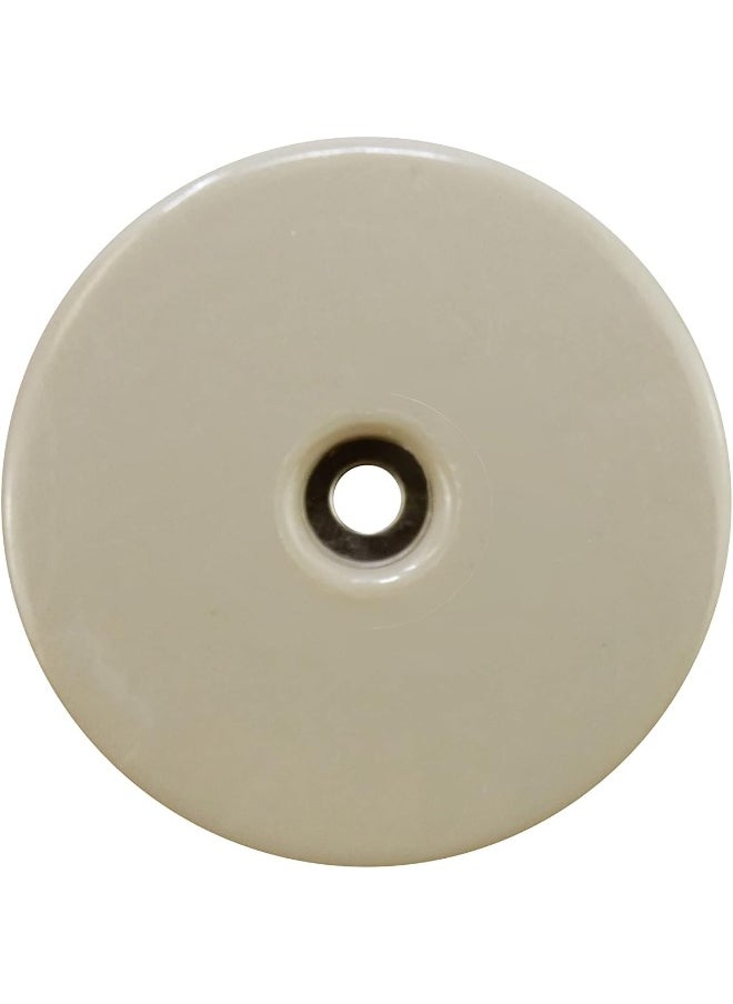 Shepherd Hardware Shepherd Hardware 9453 2-Inch Round, Adhesive Slide Glide Furniture Sliders, 4-Pack Beige  - Image 3