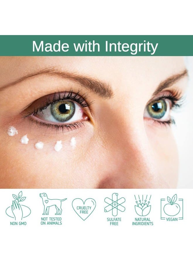 Script Essentials VIVID Peptide Eye Cream with Whitonyl for Dark Circles, Puffiness and Fine Lines - Brightens and Boosts Collagen for Firmness and Hydration - Image 3
