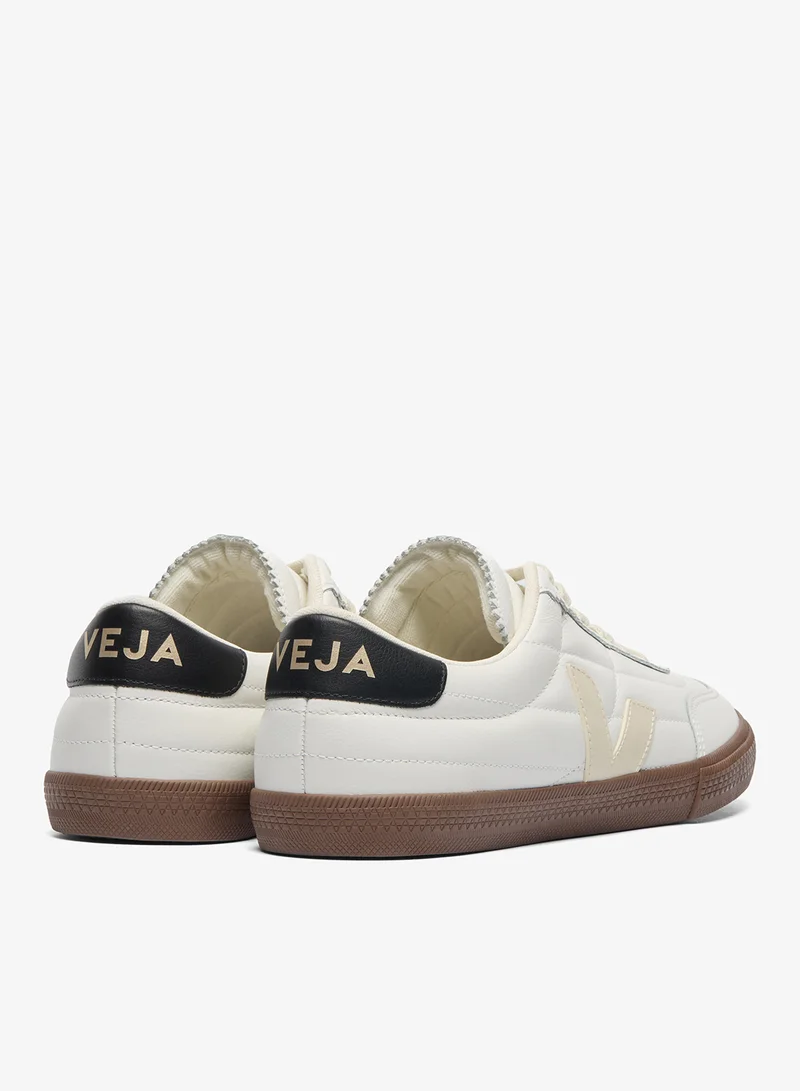 VEJA WHITE BLACK BARK Panenka Suede Lace-Up Sneakers for Women | Best Price UAE