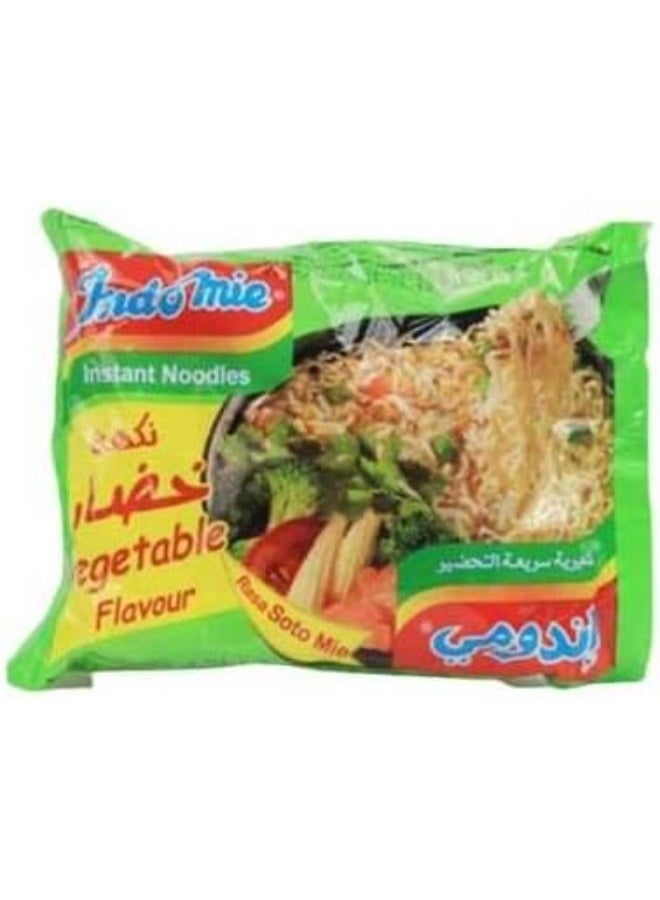 إندومي اندومي السعودية بنكهة الخضار – عبوة 3 × 60 جرام | وجبة سريعة وسهلة التحضير | الطعم الأصلي للأندومي السعودي - Image 3