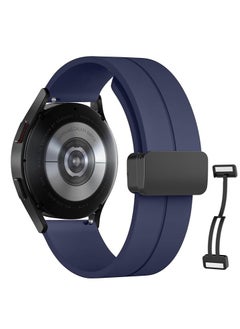 Rabos Silicone Band With Magnetic folding Buckle for Samsung Galaxy Watch 6/5/4 Watch 5 Pro Quick Release Silicone Straps for Women Men 20mm  - Image 1