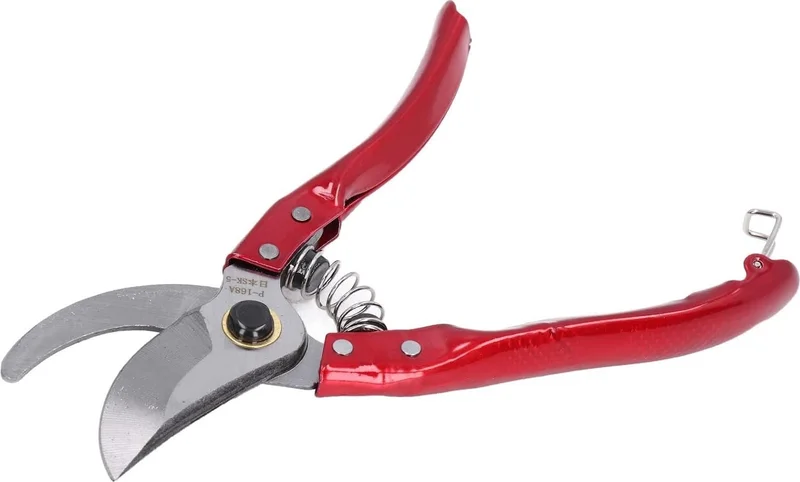 BarkoFix Pruning Shears 210 mm Spare Spring Metal Handled Pruning Shears 21 cm Long