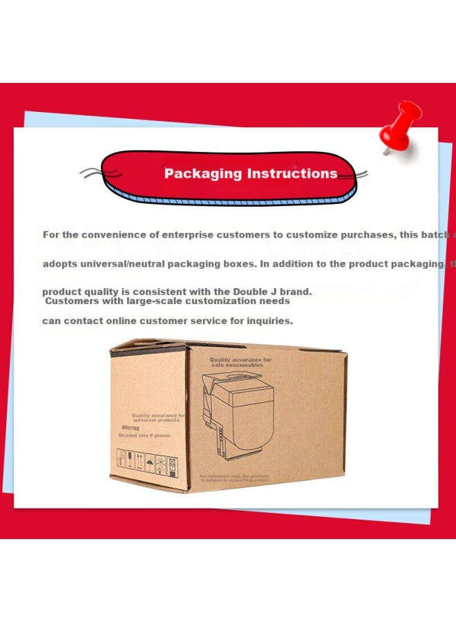 Shuangjie Compatible With Hp 136w Toner Cartridge 110a Toner Cartridge, For Hp 108w 136a 136wm 136nw 138pn 108a Printer Toner Cartridge, Hp136w Toner Cartridge W1110a Ink Cartridge - Image 2