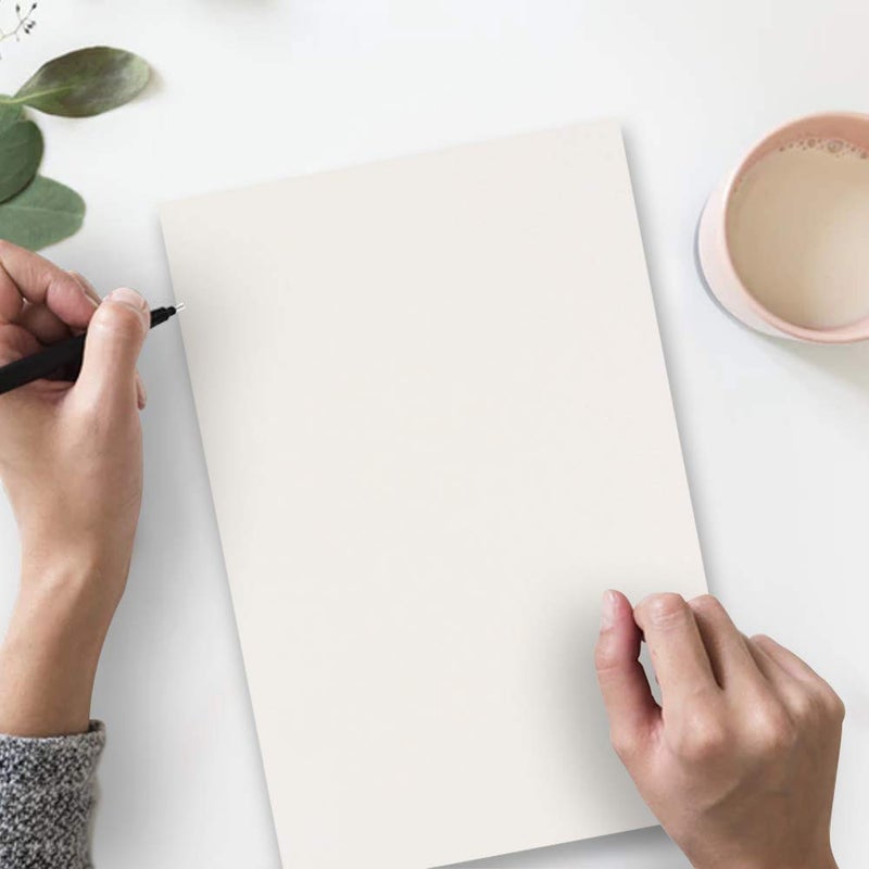 JAM PAPER Legal Parchment 24lb Paper - 90 gsm - 8.5 x 14 - White Recycled - 100 Sheets/Pack - Image 3