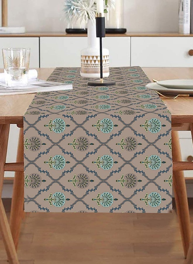 Homewards Charbagh Table Runner Oil & Water Repellant Size 32.5x180 cm - Image 2