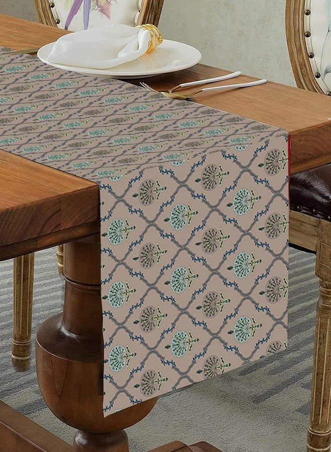 Homewards Charbagh Table Runner Oil & Water Repellant Size 32.5x180 cm - Image 1