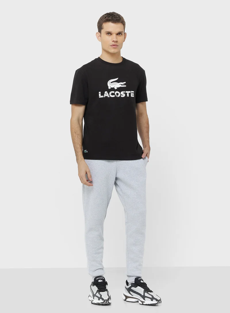 LACOSTE  Logo Crew Neck T Shirt for Men | Best Price UAE