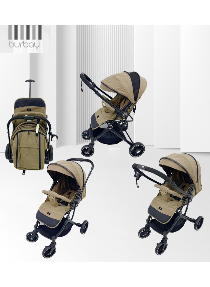 burbay Two-way folding stroller, ideal for daily commuting and travel.  - Image 1
