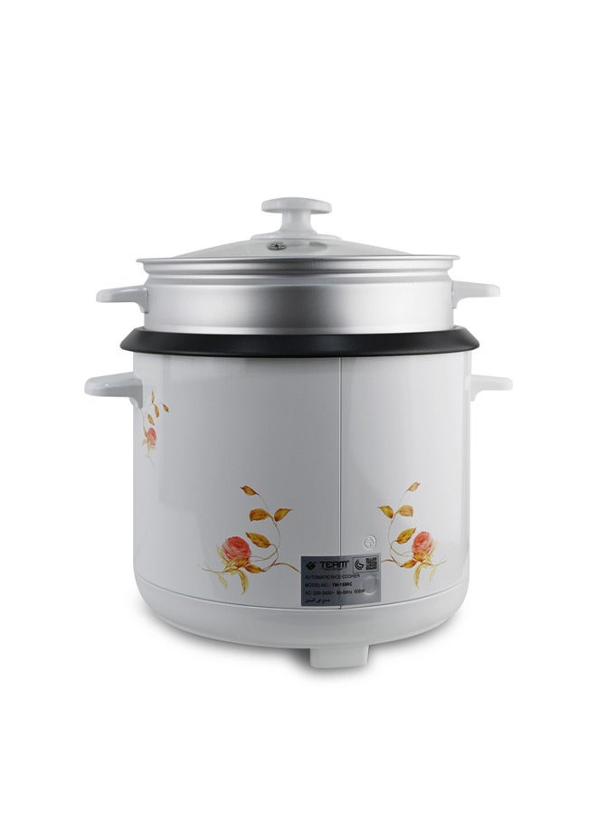 TEAM Automatic Rice Cooker 3-in-1 Functions Non-Stick Inner Pot Automatic Shut Off with Overheat Protection 1.5L - Image 2