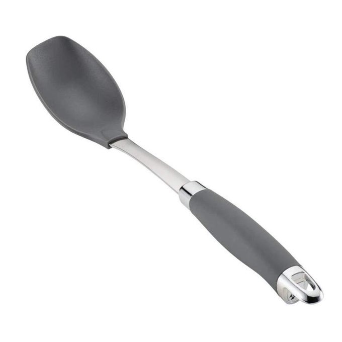 SUREGRIP NONSTICK NYLON SOLID SPOON GRAY 1325INCH TOOLS AND GADGETS 46283