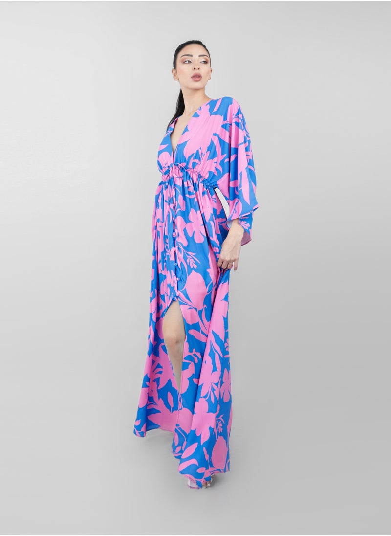 Flowers Printed Maxi Dress - pzsku/ZB10E99FADB4DCF73DC59Z/45/_/1720394376/7099510f-254e-44e0-81d9-e1bab490fc7a