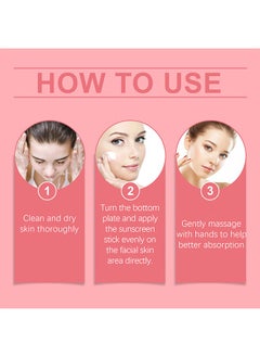 Jaysuing Sun Stick 15g, Skin Defense SPF 50+, Moisturizing Soothes and Repairs, Portable UV Protection Sunscreen Stick, with Peptide Complex, Collagen and Hyaluronic Acid, Sunscreen Cream  - Image 3