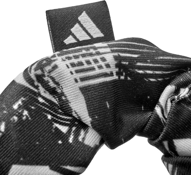 Adidas Black & White Hair Scrunchies - Image 2