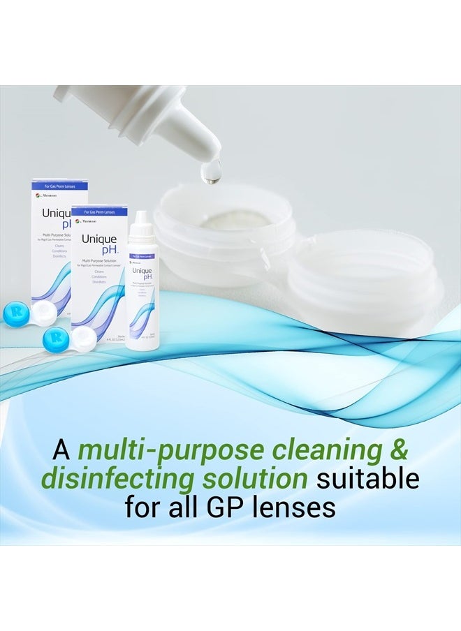 Menicon Unique pH Multi-Purpose Solution + RGP Lens Case, 4 Fl Oz (Pack of 2)  - Image 3