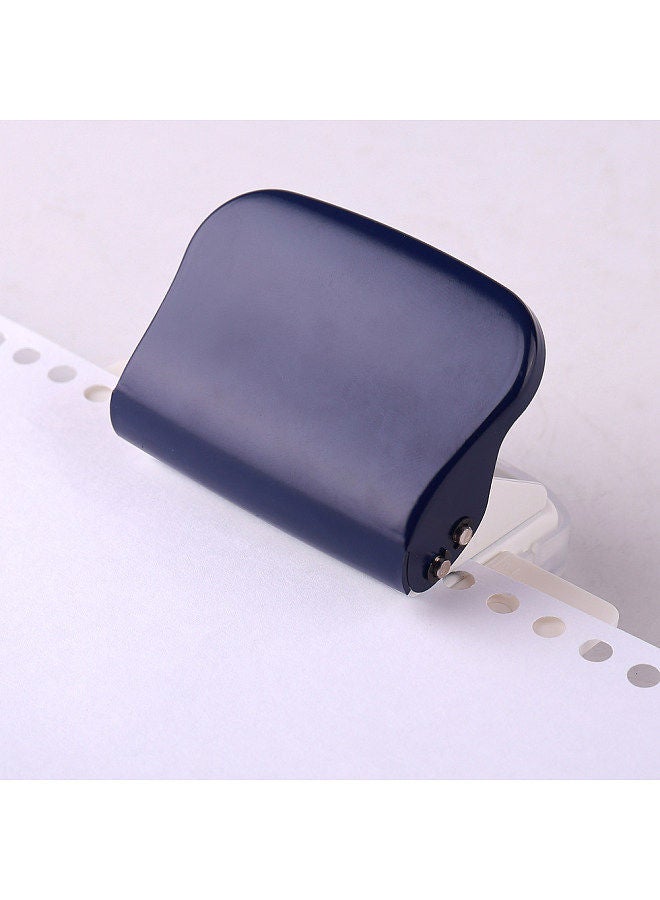 Kw-trio 6-Hole Paper Punch Handheld Metal Hole Puncher 5 Sheet Capacity 6mm for A4 A5 B5 Notebook Scrapbook Diary Planner  - Image 5