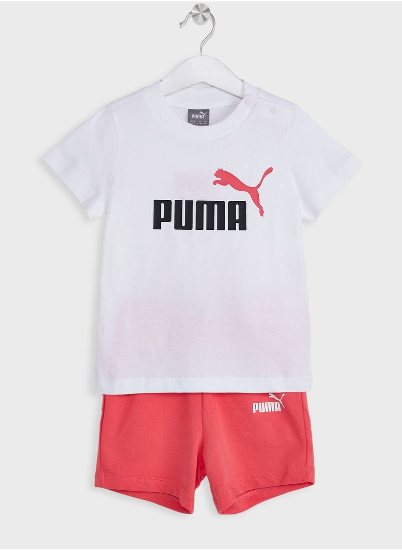 PUMA - Infants Minicats Tee & Shorts Set - Image 1