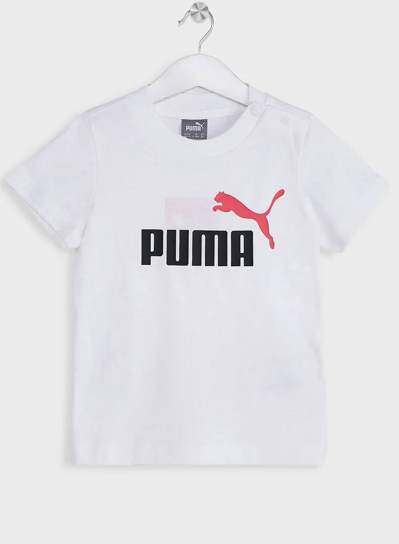 PUMA Infants Minicats Tee & Shorts Set