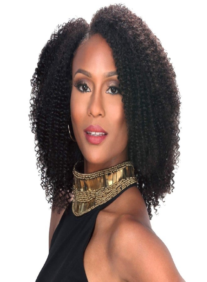Zury Human Hair Weave Clip On 9Pcs 4A Coily (12", NATURAL) - Image 4