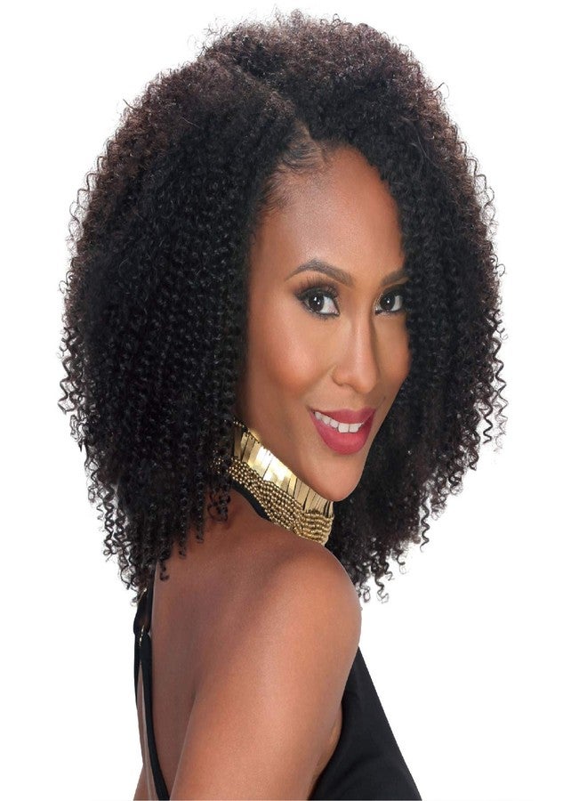 Zury Human Hair Weave Clip On 9Pcs 4A Coily (12", NATURAL) - Image 3