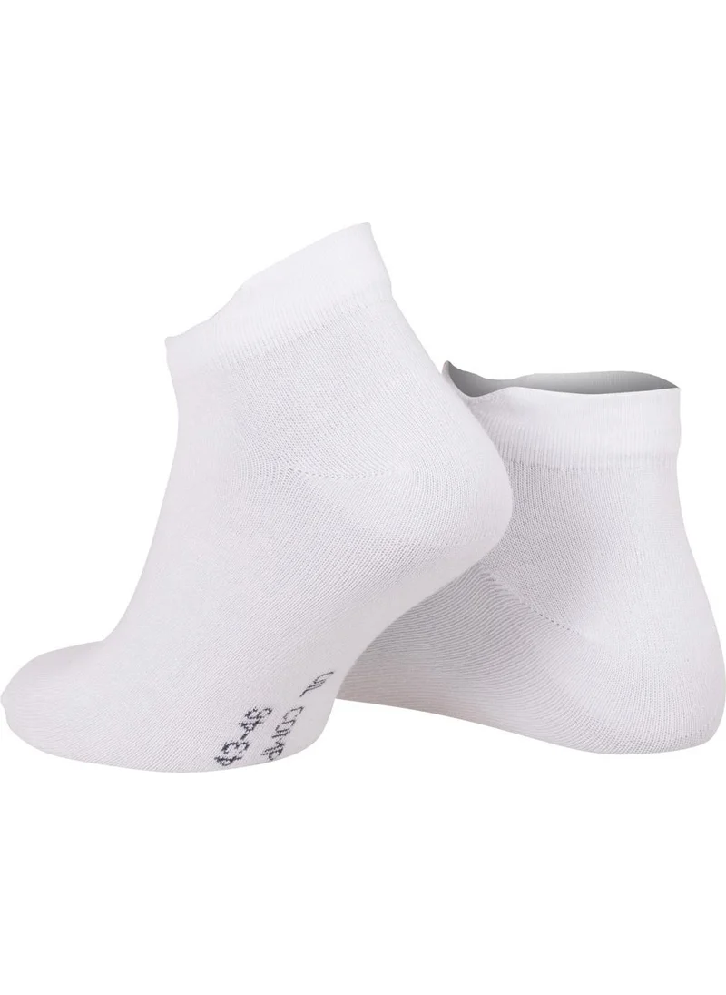 Oil Company White Bamboo Bootie Socks Unisex