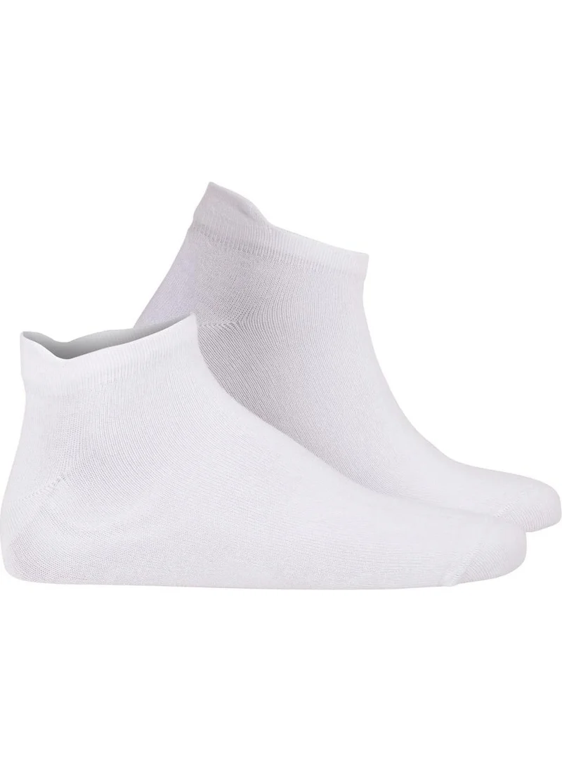 Oil Company White Bamboo Bootie Socks Unisex