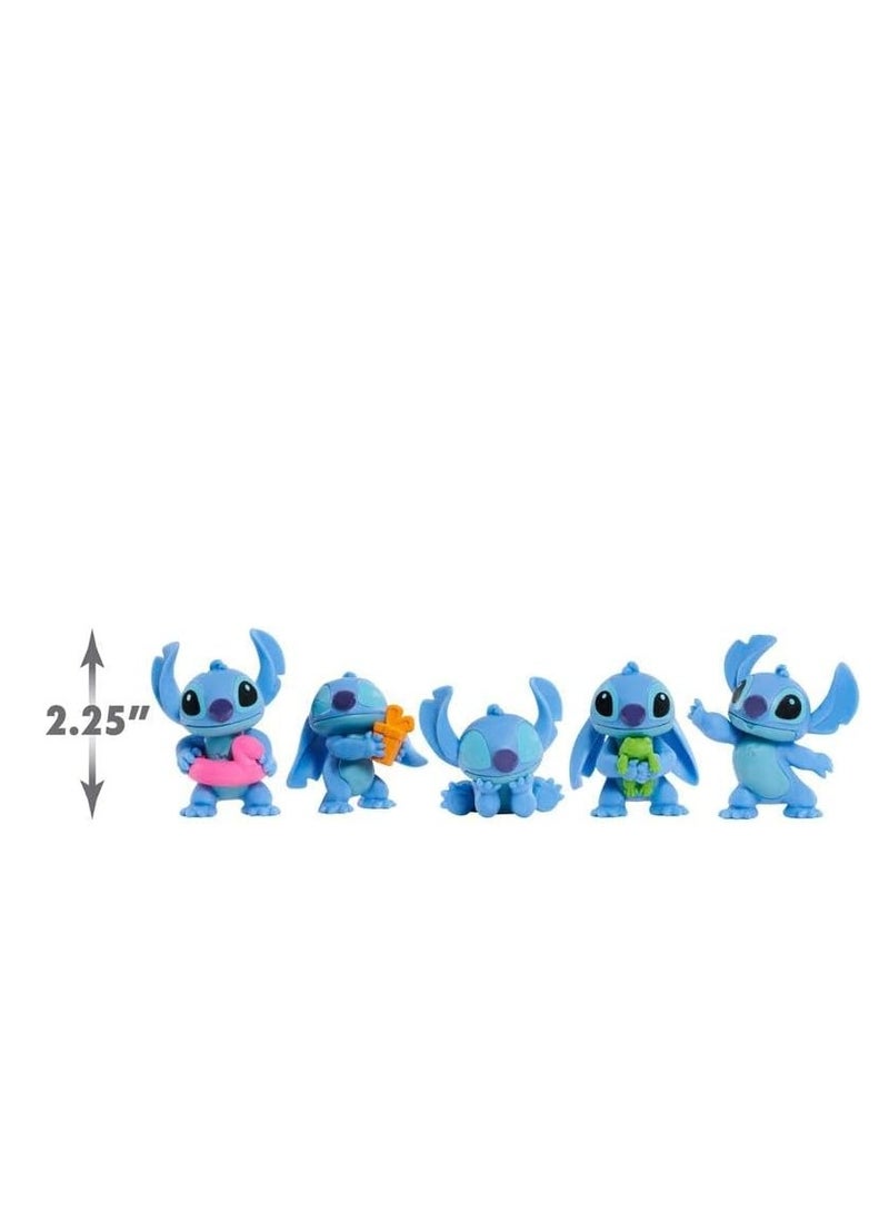 Disney Stitch 5 Pack Figures Deluxe Packaging - Image 3